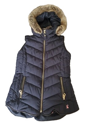 girls waterproof joules Puffer Padded Quilted Coat Jacket 11_12