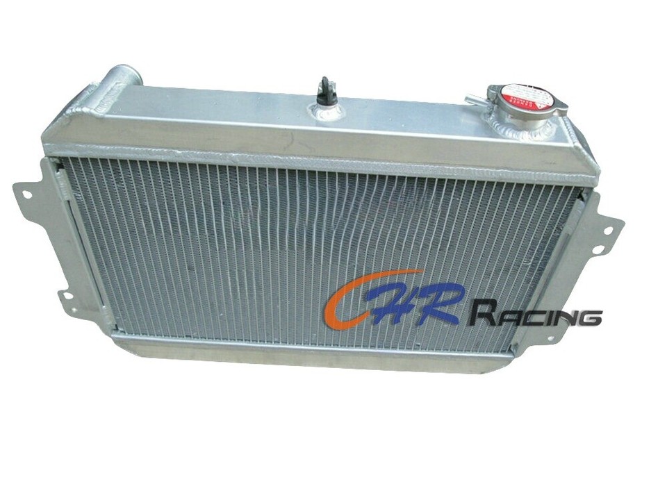 First Gen Rx7 Radiator Aluminum Radiator+Oil cooler For 1979-1985 Mazda RX-7 RX7 SA/FB S1 S2 ...