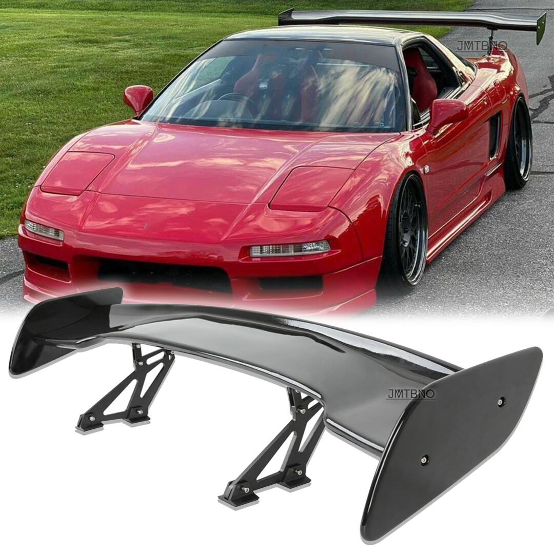 57'' Rear Trunk Spoiler Wing GT Style Racing Lip ABS Glossy For Honda Acura NSX