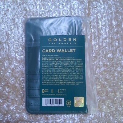 BTS JUNGKOOK Golden The Moments Exhibition card wallet from BTS JUNGKOOK Golden The Moments Exhibition card wallet from
