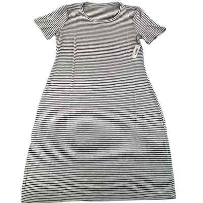 daily ritual shirt dress Daily Ritual + Daily Ritual Women’s Jersey Short-Sleeve Boxy Pocket T-Shirt Dress