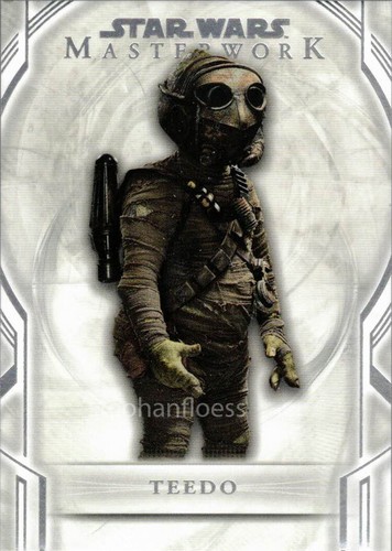 Tarjeta base Topps Star Wars Masterwork 2018 tú eliges la tarjeta termina tu conjunto - Imagen 26 de 34