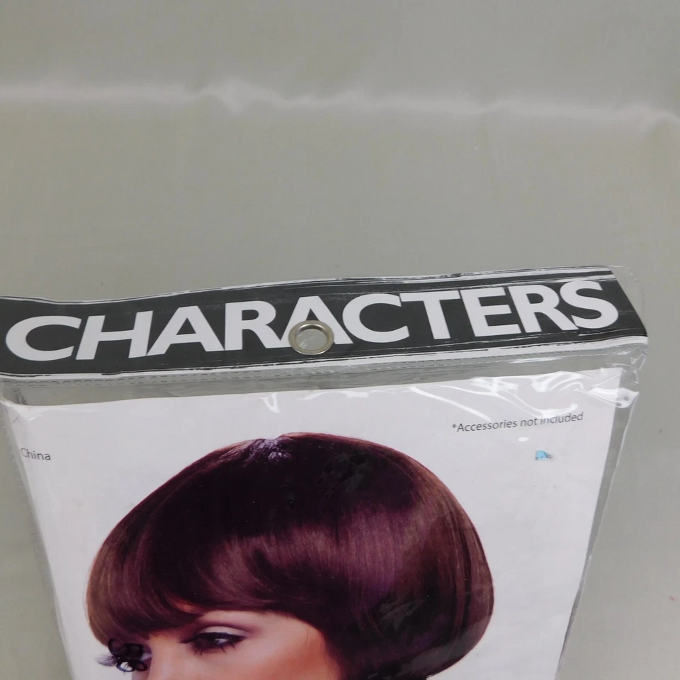 角色黄铜合成假发万圣节服装配件棕色鲍勃 #3409 — 第 3/4 张图片