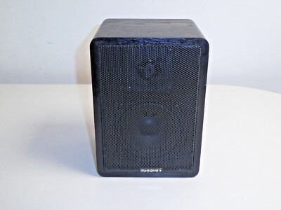 1x Quadral Allsonic SM 60 Stereo Speaker in Black, 2 Year Warranty