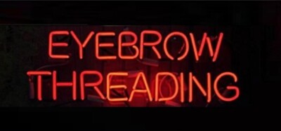 Eyebrow Threading 24''x16'' Neon Sign Lamp Light Hanging Nightlight Business EY