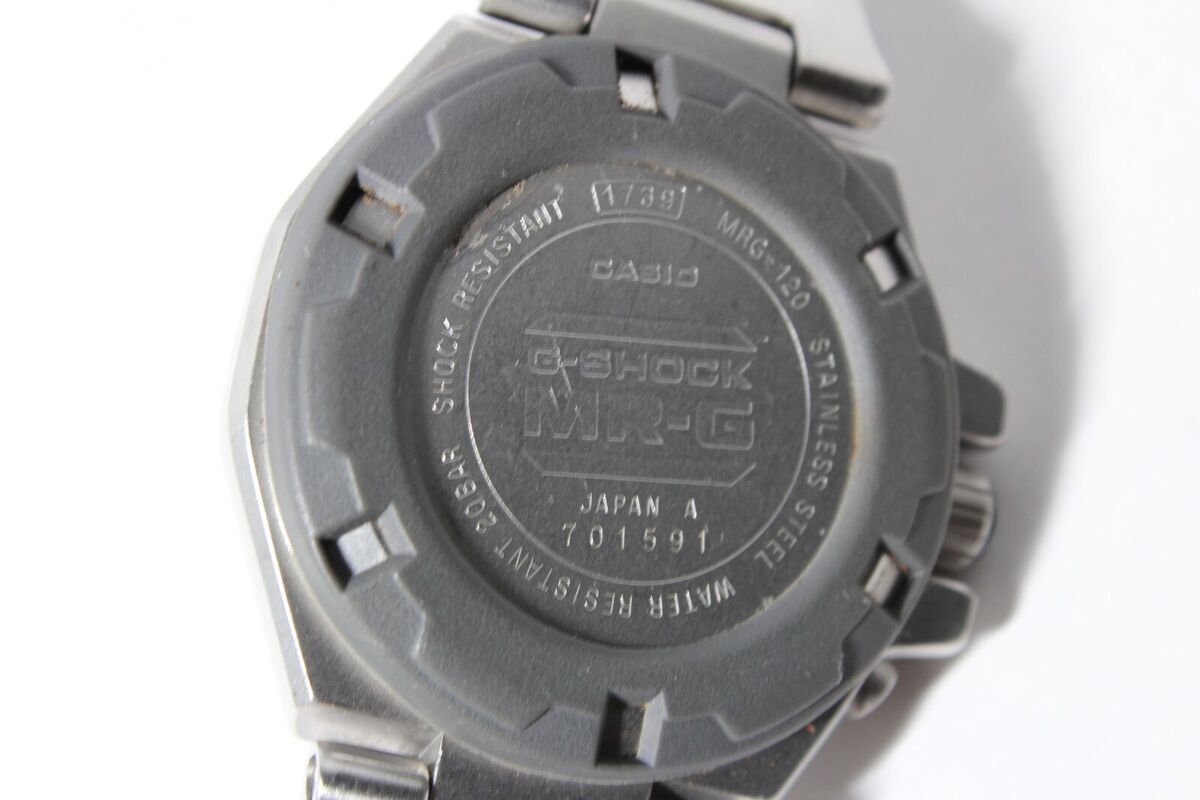 CASIO G-SHOCK MR-G MRG-120 Analog vintage Metal watch | eBay CASIO G-SHOCK MR-G MRG-120 Analog vintage Metal watch | eBay