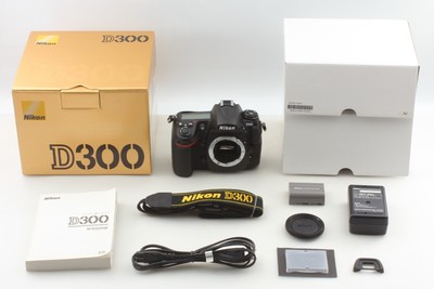 BOXED MINT 2K Shots Nikon D300 12.3MP DSLR Camera From JAPAN