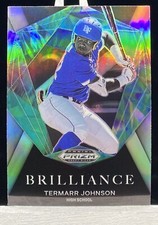 2022 Panini Prizm Draft Picks Termarr Johnson Brilliance Silver #BR-TJ A1026