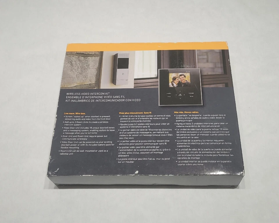 Kit de videointercomunicador inalámbrico Legrand modelo # AI6100M1 Foto 2 de 4