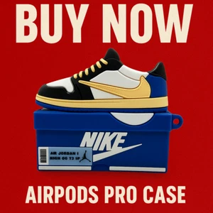 AirPods Case Sneaker Style Protective Cover for AirPods 1/2/3/4 & Pro 1/2