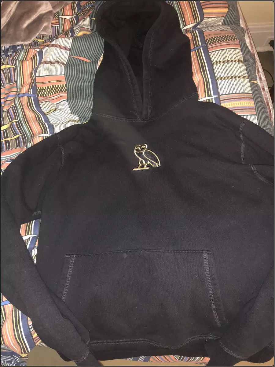 Octobers Very Own OVO Classic Owl Middle Logo Embroidered Hoodie