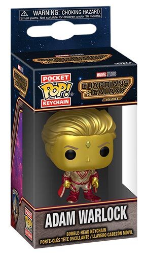 Guardians Of The Galaxy 3 Adam Warlock POP Pocket SchlüSselanhäNger Funko-image