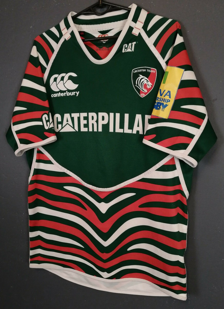Maillot De Rugby Leicester Tigers Canterbury - Taille M - Saison 2012/2013 - Modèle Domicile V89