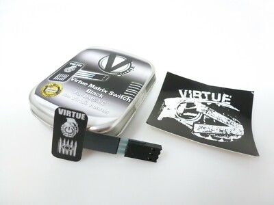 NEW VIRTUE ON OFF MEMBRANE BUTTON PAD 4 DYE DM4 DM5 DMC & ION VIRTUE BOARD BLACK