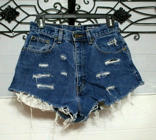 Eddie Bauer Jean Shorts Size 6 Blue 
