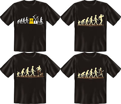 T-Shirt Evolution Mutant Bodybuilder Automechaniker Joggerin S M L XL XXL XXXL