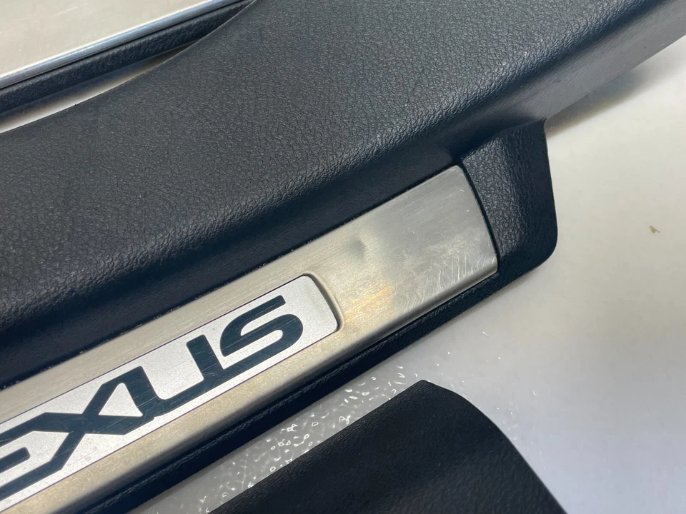 2013-2015 Lexus GS350 GS450h Front & Rear Door Sill Scuff Plate Set of 4!! PO18 - Image 4 of 4