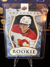2023-24 UD ARTIFACTS ROOKIE RC 239 MARTIN POSPISIL #D /99 FLAMES A04