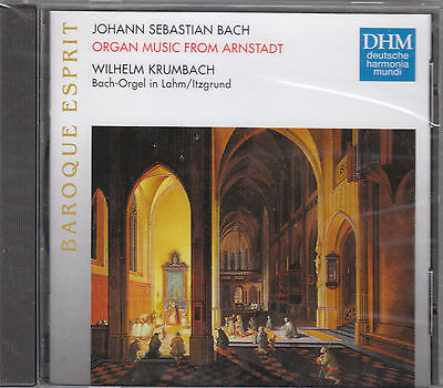 BACH ORGAN MUSIC FROM ARNSTADT DHM CD | eBay
