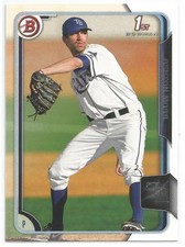 Benton Moss Tampa Bay Rays 2015 Bowman Draft Draft Prospect