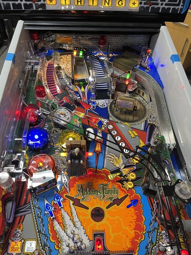 The Addams Family Pinball Machine Vapor Metallic LED Stealth bulbs!! - Picture 6 of 10