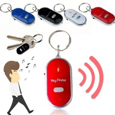 LED Light Torch Remote Sound Control Lost Key Finder Locator Keychain Locator