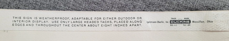 PÓSTER publicitario de tabaco de cigarrillo de L&M con Fredric March Foto 3 de 3