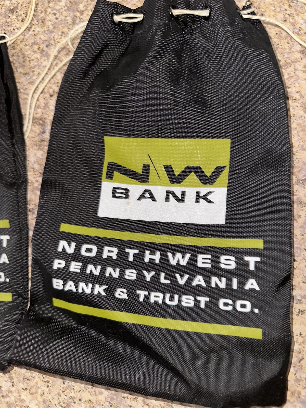 Vintage A. Rifkin Coin Deposit Money Bag N/W PA Bank Northwest Bank