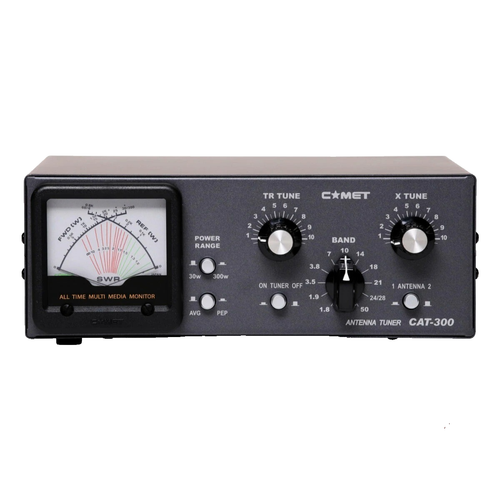 Comet CAT-300 Sintonizzatore Antenna Manuale Radioamatore 1.8-60MHz 300W SSB HF 54MHz - Foto 1 di 3