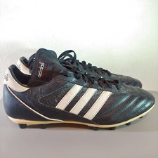 ADIDAS Mens Black White Kaiser 5 Liga Football FG Football Boots Sz 10 Cleats