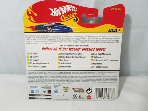 ORIGINAL HOT WHEELS CLASSICS SERIES 4 #02/15 BAJA BEETLE GREEN - Picture 4 of 5