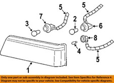 GM OEM-Headlight Headlamp Socket 19258649