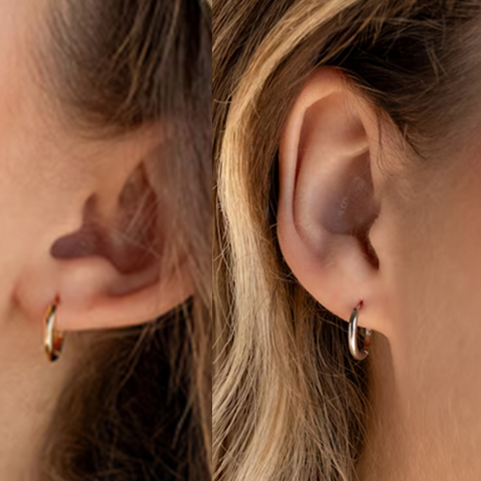 Trendy Silver Plated Hinged Hoop Earrings for Everyday Wear-image