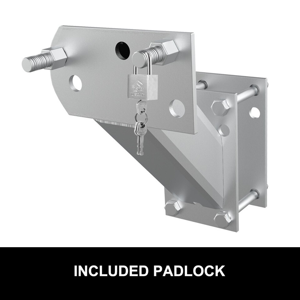 Mobi Spare Wheel Carrier Bracket Tyre Holder Trailer Caravan Boat & Pad