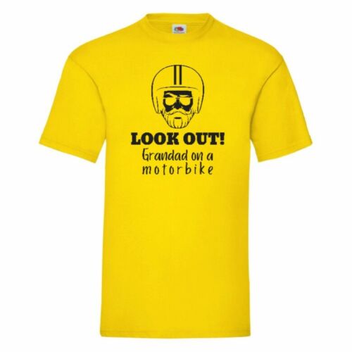 Look Out Grandad On A Motorbike T-Shirt Small-2XL - Picture 25 of 28
