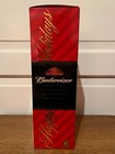 Anheuser Busch Budweiser 14.5" Glass Beer Bottle 125th Anniversary 1876-2001 — photo 4
