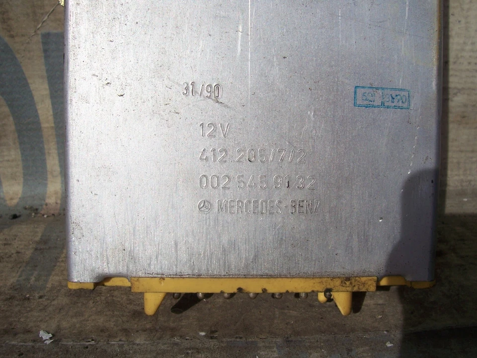 82-85 MERCEDES-BENZ W123 CONTROL CRUCERO AMPLIFICADOR MÓDULO ACTUADOR 002 545 91 32 Foto 2 de 4