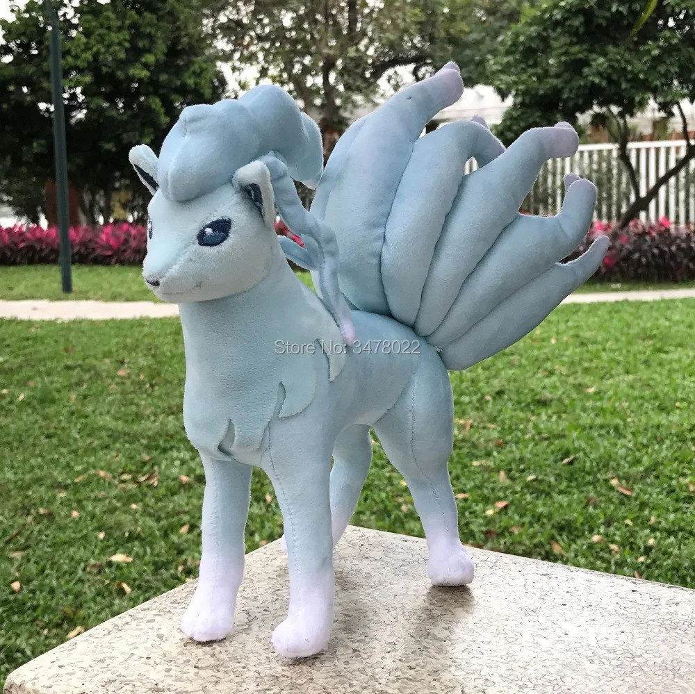 Pokemon Alola Ninetales Plush Toy Sun Moon Ice Fox Stuffed A
