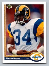 1991 Upper Deck - Marcus Dupree #499
