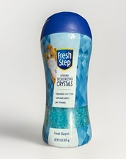  2 pack Fresh Step, Fresh Scent Cat Litter Box Deodorizing Scent Crystals,15 oz