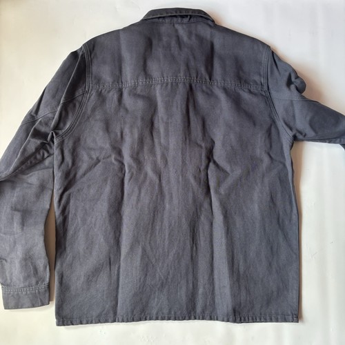 Holebrook Sweden Jacket - Grey - Worker Chore Jacket Linen Blend XL RRP £255 - Picture 7 of 7