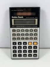 Vintage Radio Shack EC-4014 Scientific Calculator Solar Powered