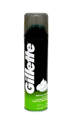 (1) Gillette Lemon-Lime Shave Foam Shaving Cream 6.75 Oz /200ml