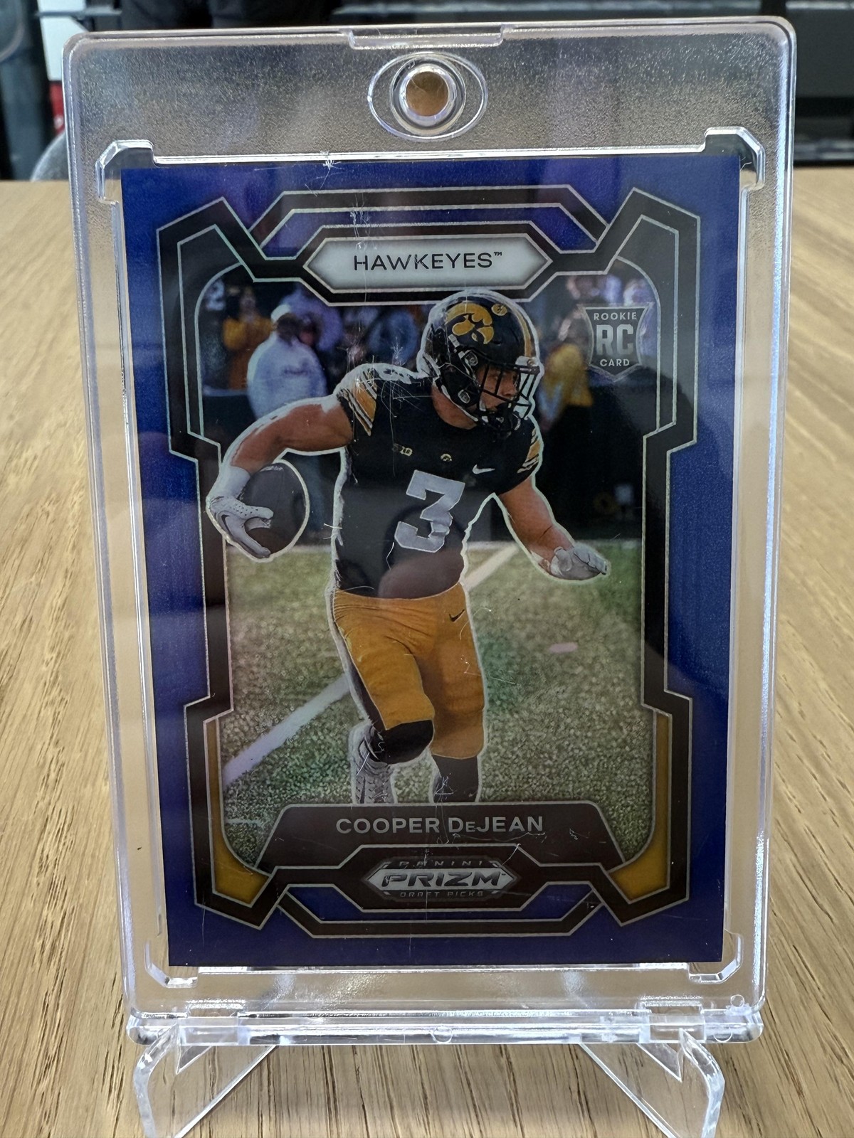 2024 Panini Prizm Draft Picks #113 Cooper Dejean Blue #/199