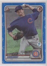 2020 Bowman Draft 1st Edition Blue Foil 85/150 Burl Carraway #BD-25 0h5k