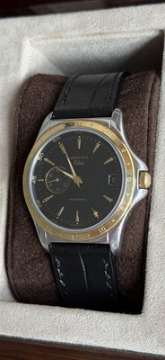 Zenith Elite Dual Time Gmt In 18k Solid Gold