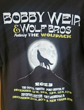 Bobby Weir & Wolf Bros /Grateful Dead 2023 New Year's Eve Run Tour Tee-Shirt