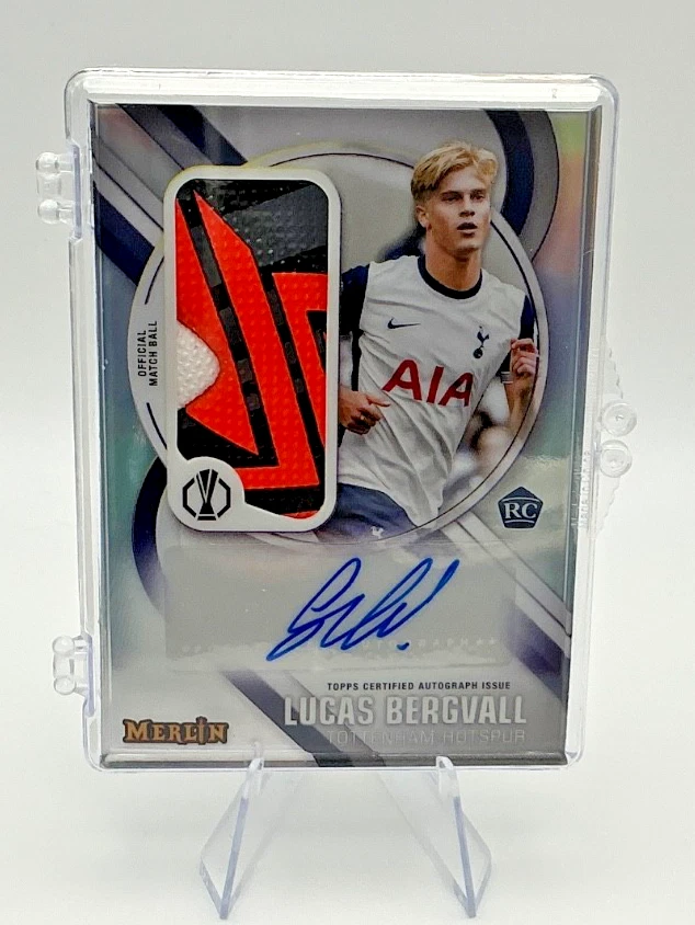 新品未使用　正規07-08PUMA Tottenham 　ベルバトフ Topps Soccer Tottenham Hotspur Autographed Sports Trading Cards