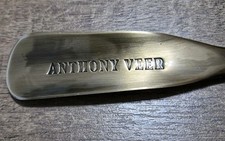 Anthony Veer Brass Metal Shoe Horn 6.5"