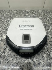 Sony Discman D-171 Portable Compact Disc Player - White